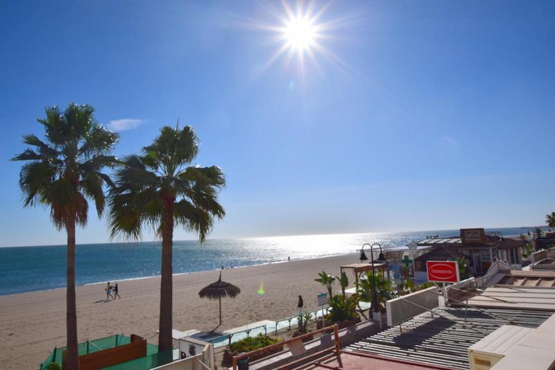 토레몰리노스 Carihuela 1ª Linea De Playa 아파트 외부 사진
